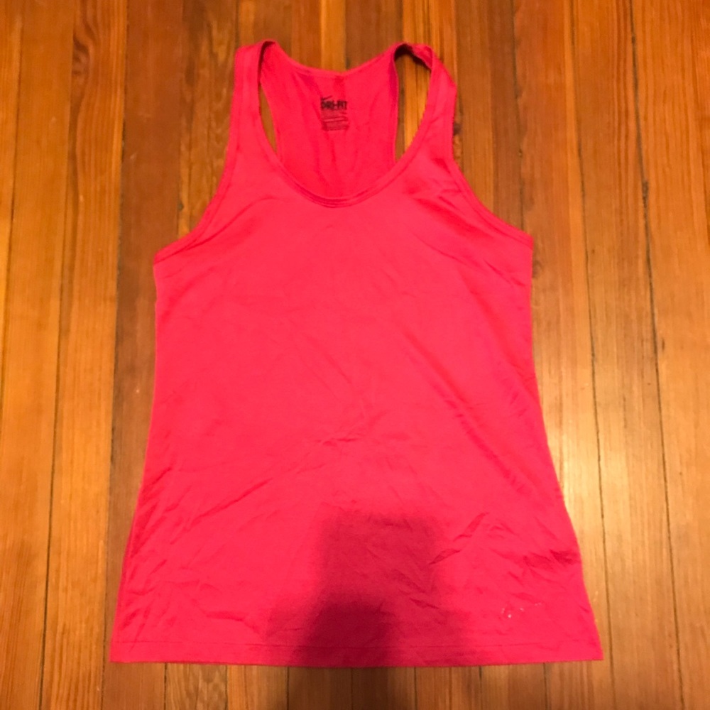Nike Dri-Fit Dark Pink Size Small Tank